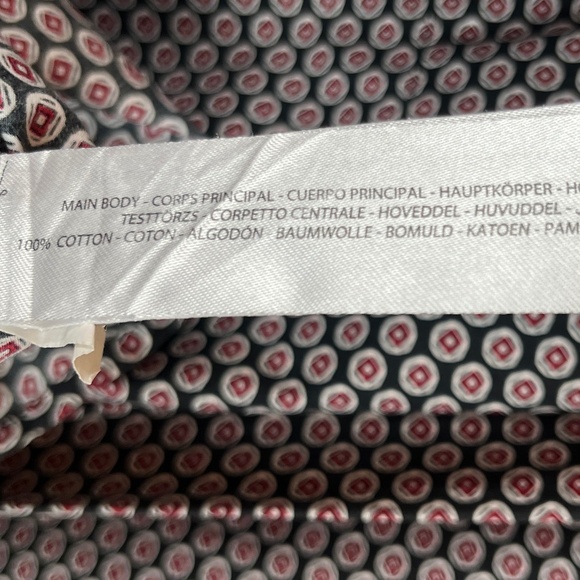 Ariat Navy/Red Long Sleeve Dress Shirt with Open Chest Pocket; Size XL - Picture 11 of 13